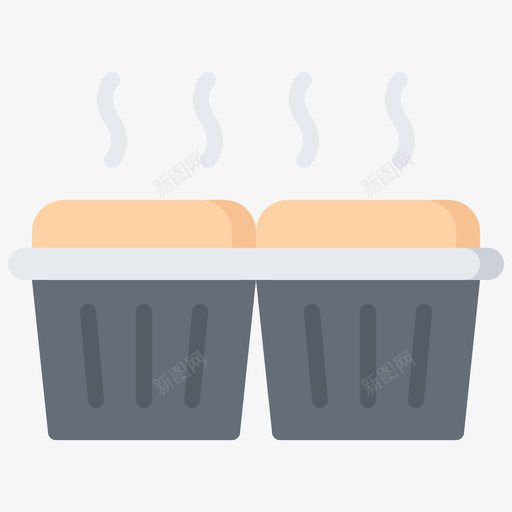 松饼面包房108平的图标svg_新图网 https://ixintu.com 平的 松饼 面包房