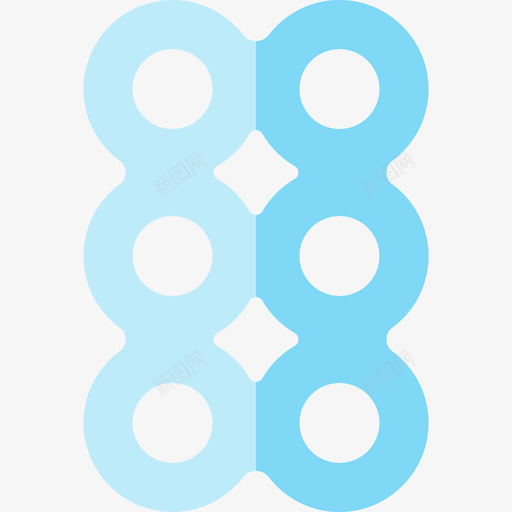 六包污染49平坦图标svg_新图网 https://ixintu.com 六包 平坦 污染
