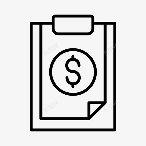 财务报告会计业务图标svg_新图网 https://ixintu.com 业务 会计 办公室 工作 财务报告