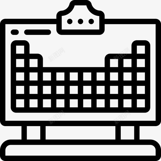 周期表遗传学和生物工程7线性图标svg_新图网 https://ixintu.com 周期 生物工程 线性 遗传学