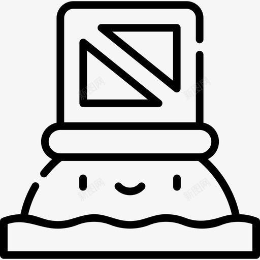 浮标潜水29线性图标svg_新图网 https://ixintu.com 浮标 潜水 线性
