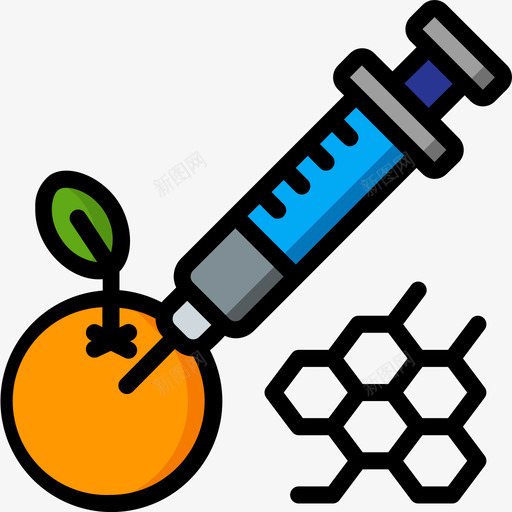 转基因遗传学和生物工程5线性颜色图标svg_新图网 https://ixintu.com 生物工程 线性 转基因 遗传学 颜色