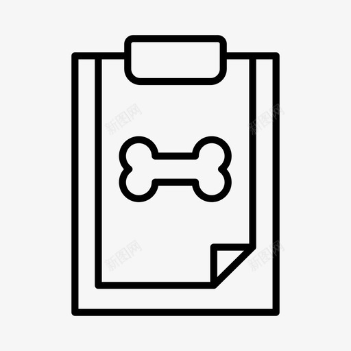 知道检查狗宠物图标svg_新图网 https://ixintu.com 宠物 检查 知道