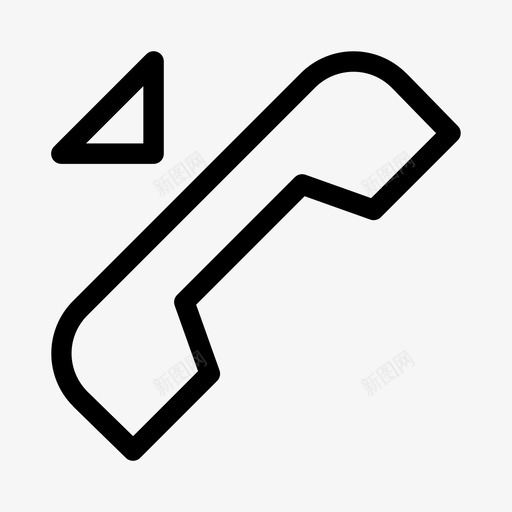 来电已接来电接听图标svg_新图网 https://ixintu.com 媒体 接听 接来 来电