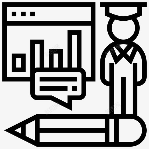 学习商业招聘6直系图标svg_新图网 https://ixintu.com 商业 学习 招聘 直系
