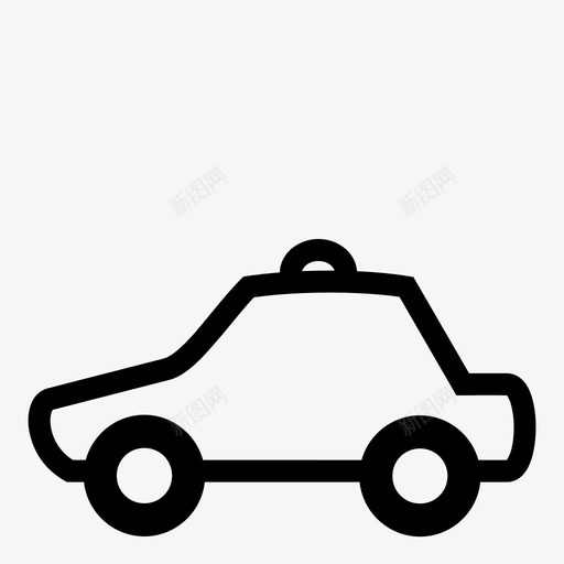 警车救护车运输工具图标svg_新图网 https://ixintu.com 救护车 警车 车辆 运输工具