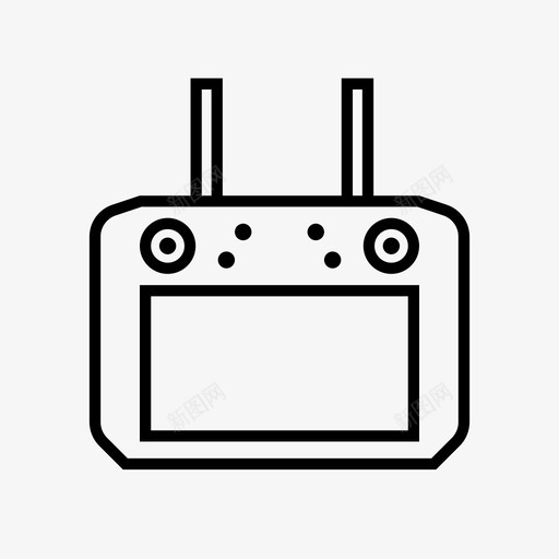 dji智能控制器摄像头无人机图标svg_新图网 https://ixintu.com dji 控制器 摄像头 无人机 智能 智能控制 设备 遥控器