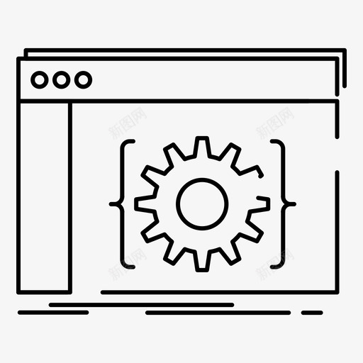 api应用程序编码图标svg_新图网 https://ixintu.com api collection feb v4 web 人员 应用程序 开发 界面 编码 软件