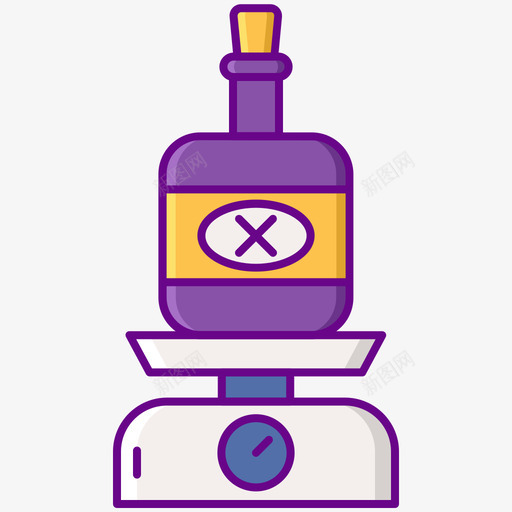 称重秤酿酒厂2线性颜色图标svg_新图网 https://ixintu.com 称重 线性 酒厂 酿酒 颜色