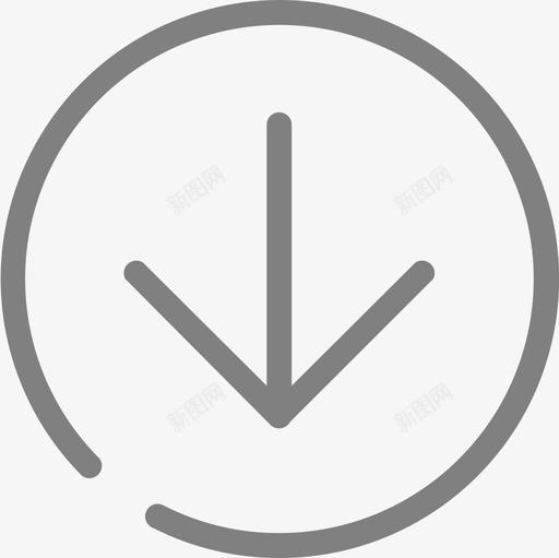 下拉刷新svg_新图网 https://ixintu.com 下拉刷新