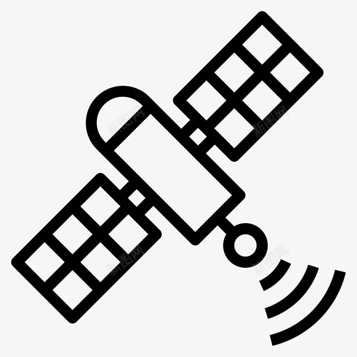 卫星导航地图1线性图标svg_新图网 https://ixintu.com 卫星 地图 导航 线性