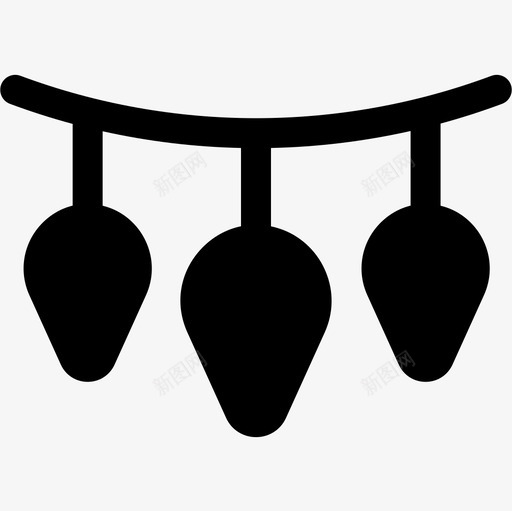 灯家居装饰51填充图标svg_新图网 https://ixintu.com 填充 家居装饰