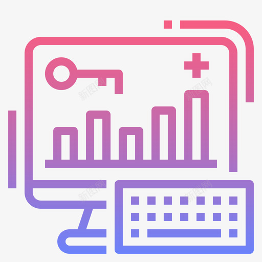 关键词seo116线性梯度图标svg_新图网 https://ixintu.com seo 关键词 梯度 线性