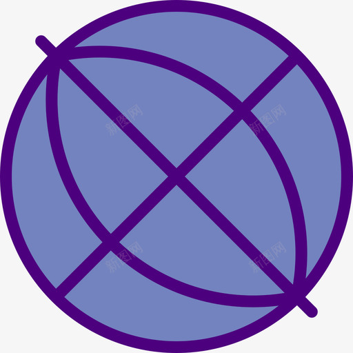 球体基本款62线性颜色图标svg_新图网 https://ixintu.com 基本 球体 线性 颜色