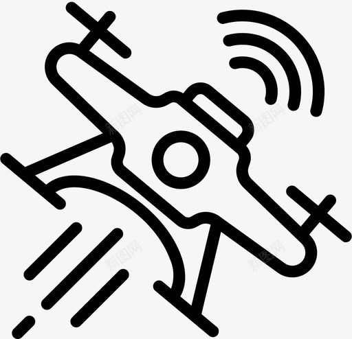 无人机爱好11直系图标svg_新图网 https://ixintu.com 无人机 爱好 直系