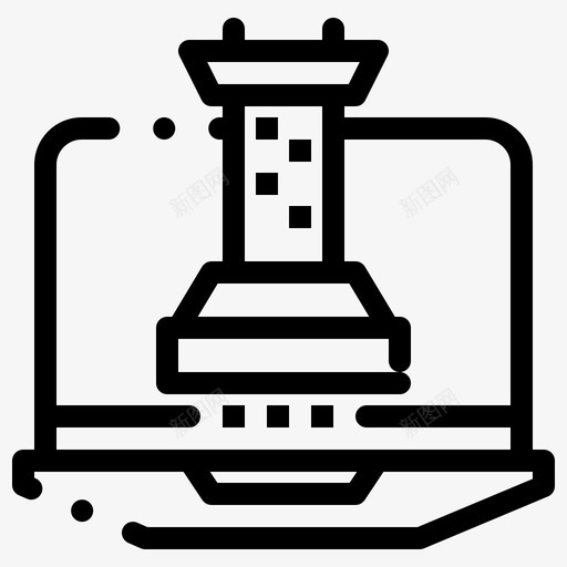 数字数字战略笔记本电脑图标svg_新图网 https://ixintu.com 2月 市场营销 战略 收集 数字 电脑 界面 笔记本 网络