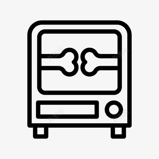 X光理疗26线性图标svg_新图网 https://ixintu.com 理疗 线性