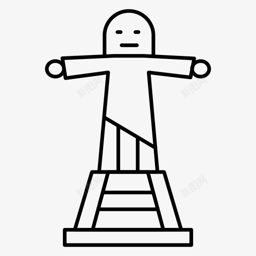 里约热内卢标志性建筑图标svg_新图网 https://ixintu.com 建筑 标志性 热内 里约