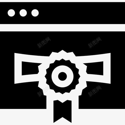 证书在线学习5已填写图标svg_新图网 https://ixintu.com 在线学习 填写 证书