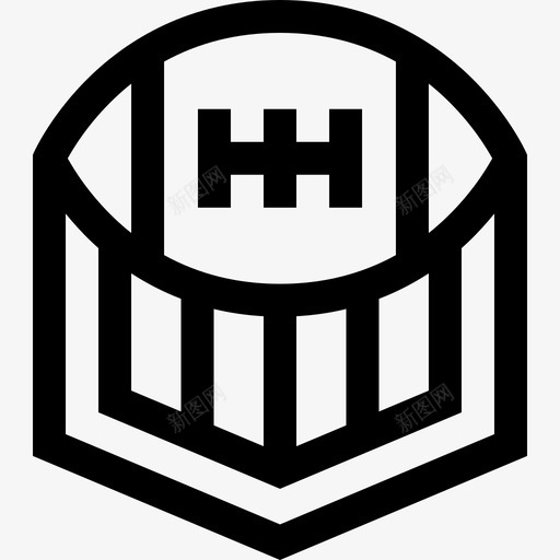 橄榄球美式足球53直线型图标svg_新图网 https://ixintu.com 橄榄球 直线 线型 美式 足球