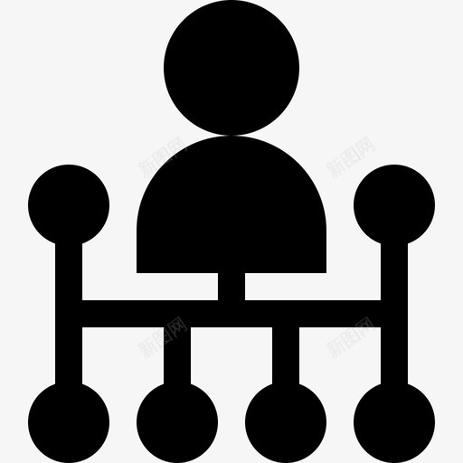 层次结构就业21已填充图标svg_新图网 https://ixintu.com 填充 就业 层次 结构