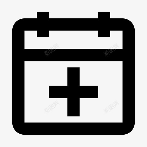 日历加时间用户界面图标svg_新图网 https://ixintu.com 日历 时间 用户界面 警报