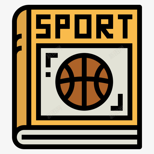 书书14线颜色图标svg_新图网 https://ixintu.com 颜色
