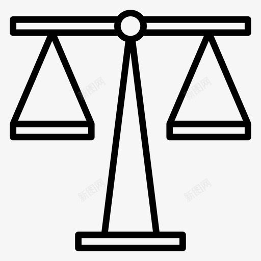 平衡法律利润图标svg_新图网 https://ixintu.com 利润 平衡 法律 规模 购物