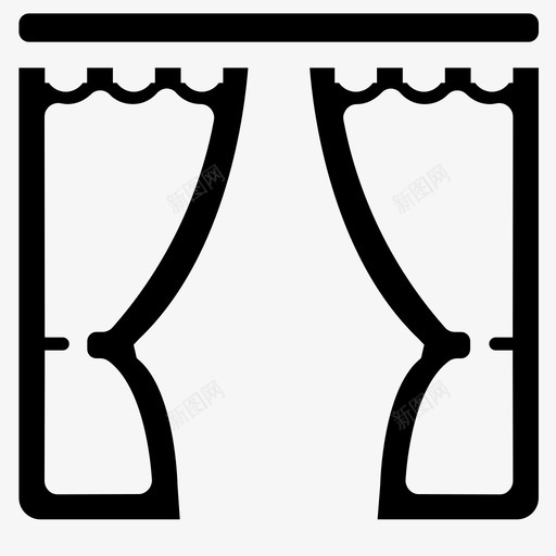 商品-窗帘svg_新图网 https://ixintu.com 商品-窗帘