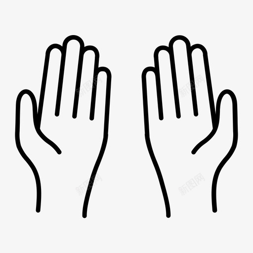 伊斯兰教祈祷手势dua斋月开斋节开斋节图标svg_新图网 https://ixintu.com dua 伊斯兰教 开斋节 手势 斋月 祈祷