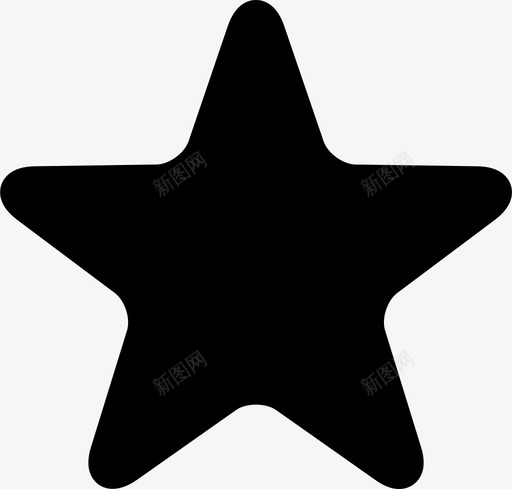 星满收藏速率图标svg_新图网 https://ixintu.com 形状 收藏 星满 界面 网络 速率