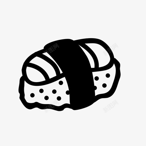 寿司拉丝ebi图标svg_新图网 https://ixintu.com ebi nigiri tamago 套装 寿司 手绘 拉丝 日式 稀有