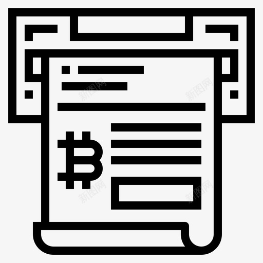 票据自动取款机直拨图标svg_新图网 https://ixintu.com 取款机 直拨 票据 自动