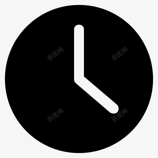 时钟时间家具图标svg_新图网 https://ixintu.com 家具 时钟 时间