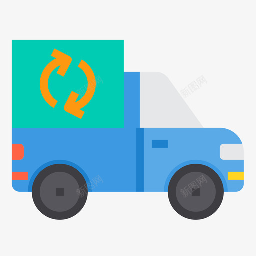 维修汽车9扁平图标svg_新图网 https://ixintu.com 扁平 汽车 维修