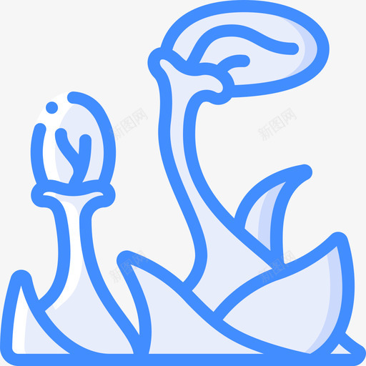 外星人外星人ufo5蓝色图标svg_新图网 https://ixintu.com ufo 外星人 蓝色