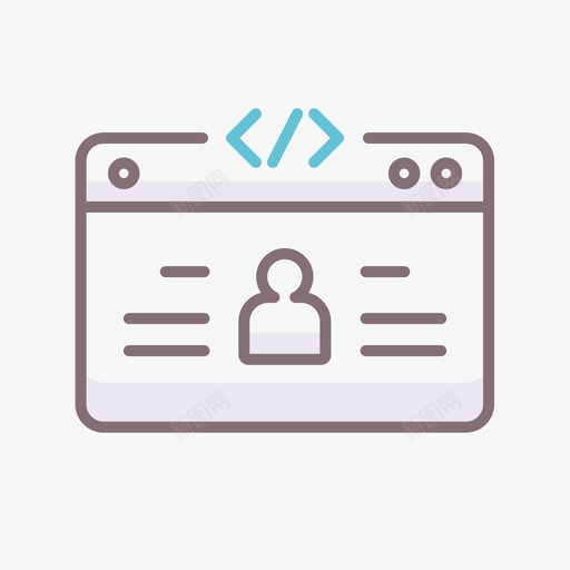 线性颜色广告代码图标svg_新图网 https://ixintu.com 代码 广告 线性 颜色