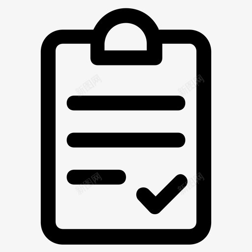 检查表批准列表检查列表图标svg_新图网 https://ixintu.com 业务 产品列表 列表 工作 批准 政策 检查 检查表 签署 管理 线图