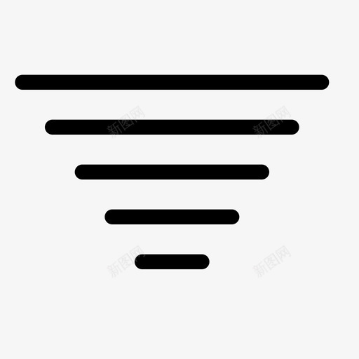 筛选数据列表图标svg_新图网 https://ixintu.com 列表 工具 布局 排序 数据 文本 查询 筛选 结果