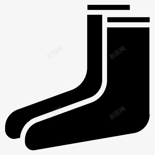袜子衣服时装图标svg_新图网 https://ixintu.com 时装 衣服 袜子 鞋类