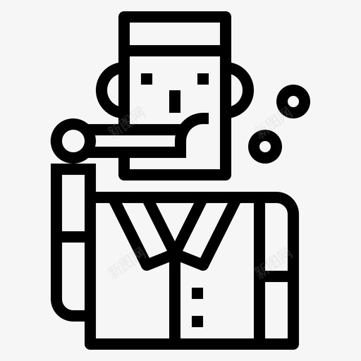 刷牙牙齿47线性图标svg_新图网 https://ixintu.com 刷牙 牙齿 线性
