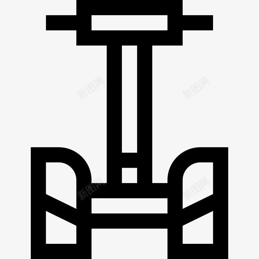 赛格威运输202直线图标svg_新图网 https://ixintu.com 直线 赛格 运输