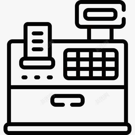 收银台5号高速公路直线式图标svg_新图网 https://ixintu.com 5号 收银台 直线式 高速公路