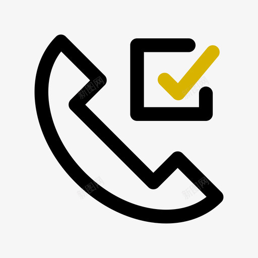 电话等级双音图标svg_新图网 https://ixintu.com 双音 电话 等级