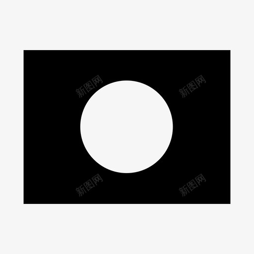 日本国旗国家世界国旗图标svg_新图网 https://ixintu.com 世界 国家 国旗 日本 日本国