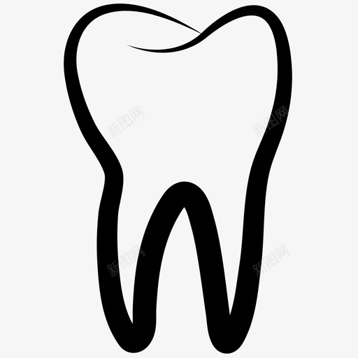 牙齿牙医牙科图标svg_新图网 https://ixintu.com 牙医 牙科 牙齿