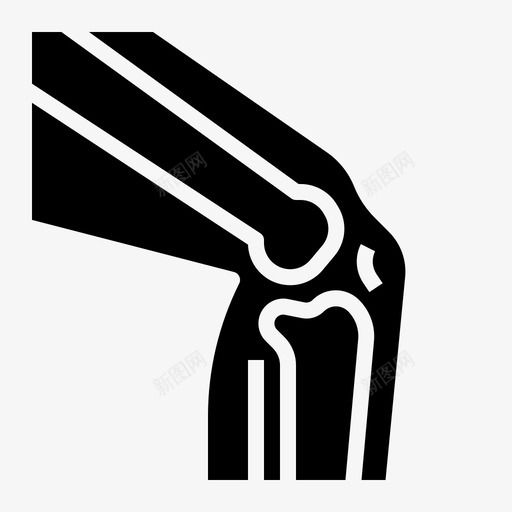 骨检查医生卫生图标svg_新图网 https://ixintu.com 医生 医疗 医院 卫生 固体 检查