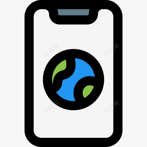 智能手机办公公司2线性颜色图标svg_新图网 https://ixintu.com 公司 办公 手机 智能 线性 颜色