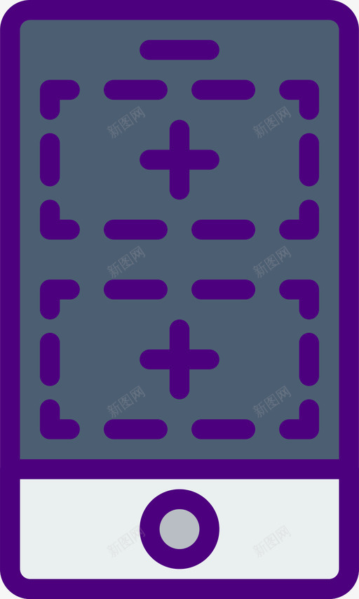 添加用户界面移动线颜色图标svg_新图网 https://ixintu.com 添加 用户界面 移动 颜色