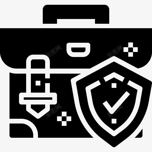 保险保险66填充图标svg_新图网 https://ixintu.com 保险 填充
